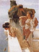 Alma-Tadema, Sir Lawrence A Coign of Vantage oil painting